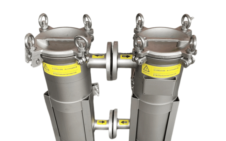 Cast Recessed Cover Single Bag Filter