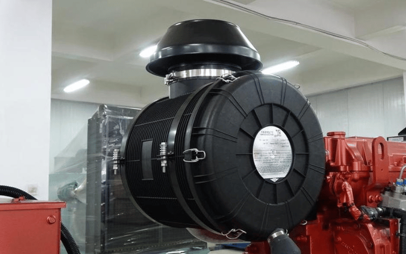 Air filter for diesel generator sets