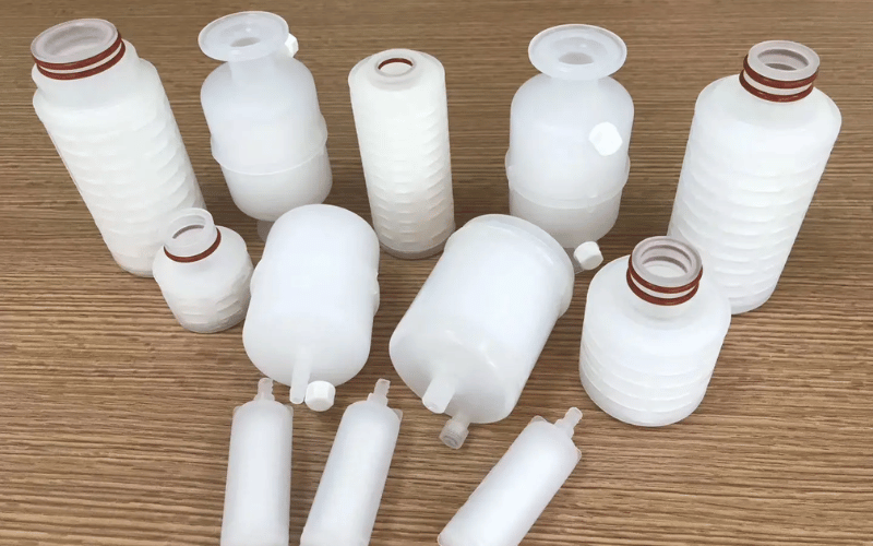Capsule filters solution for ensuring the purity of liquids and gases