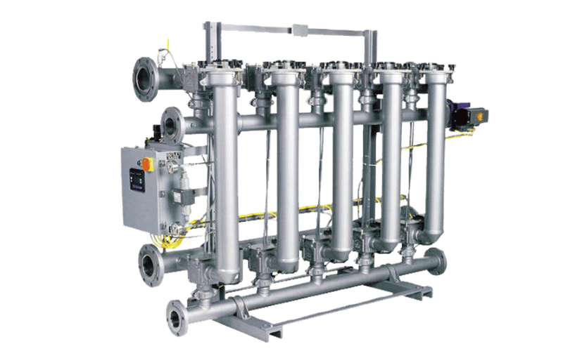 Tube-type backwash filter