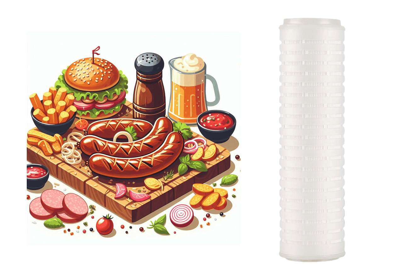 Pleated Membrane Filtration in Food and Beverage Manufacturing